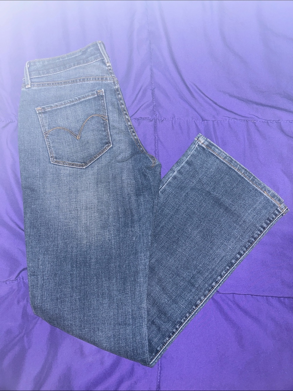 Levi’s straight curve ID jeans